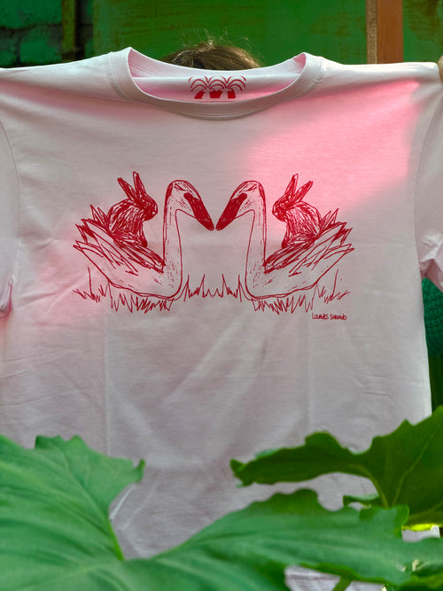 polera conejo cisne