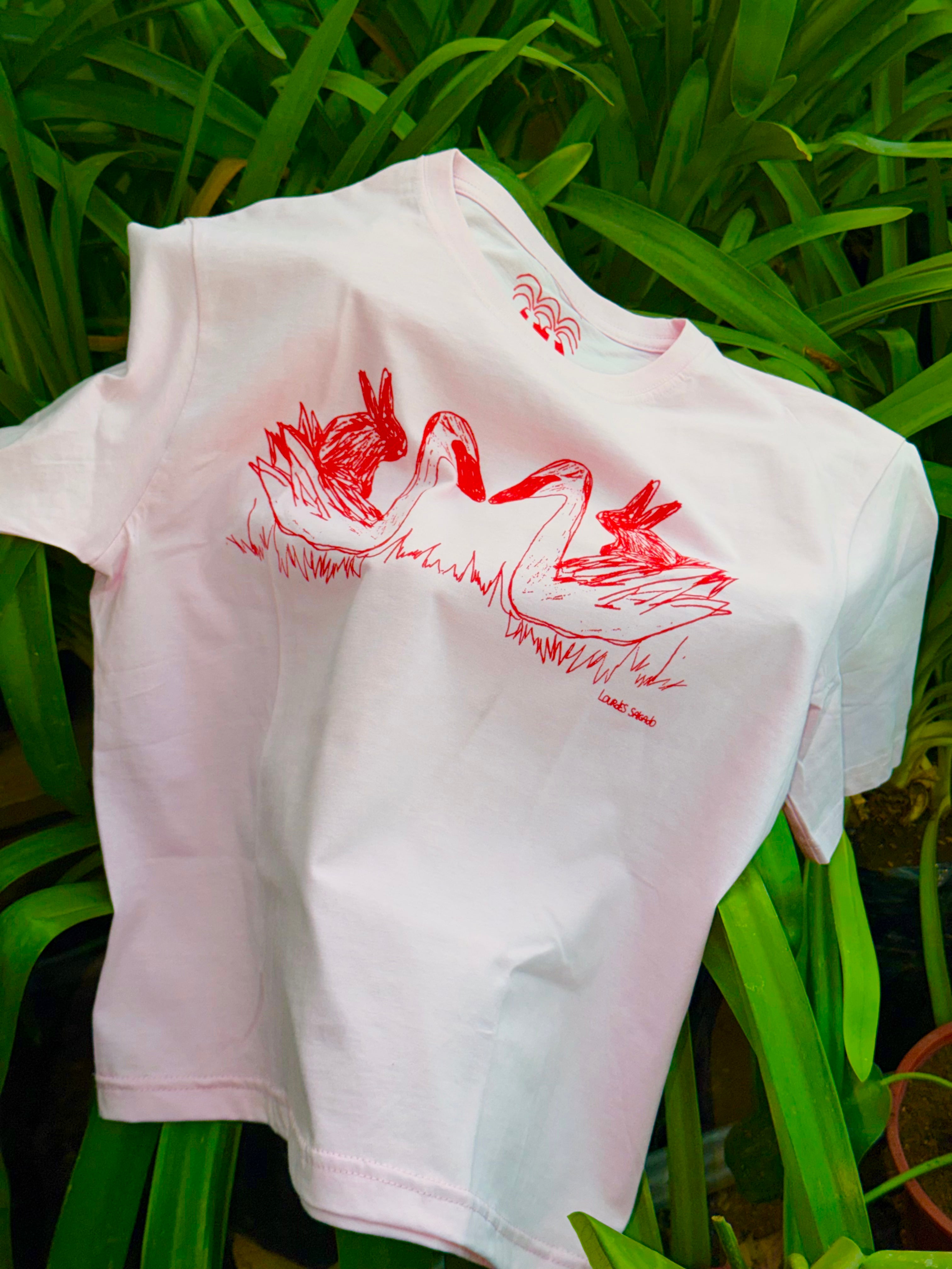polera conejo cisne