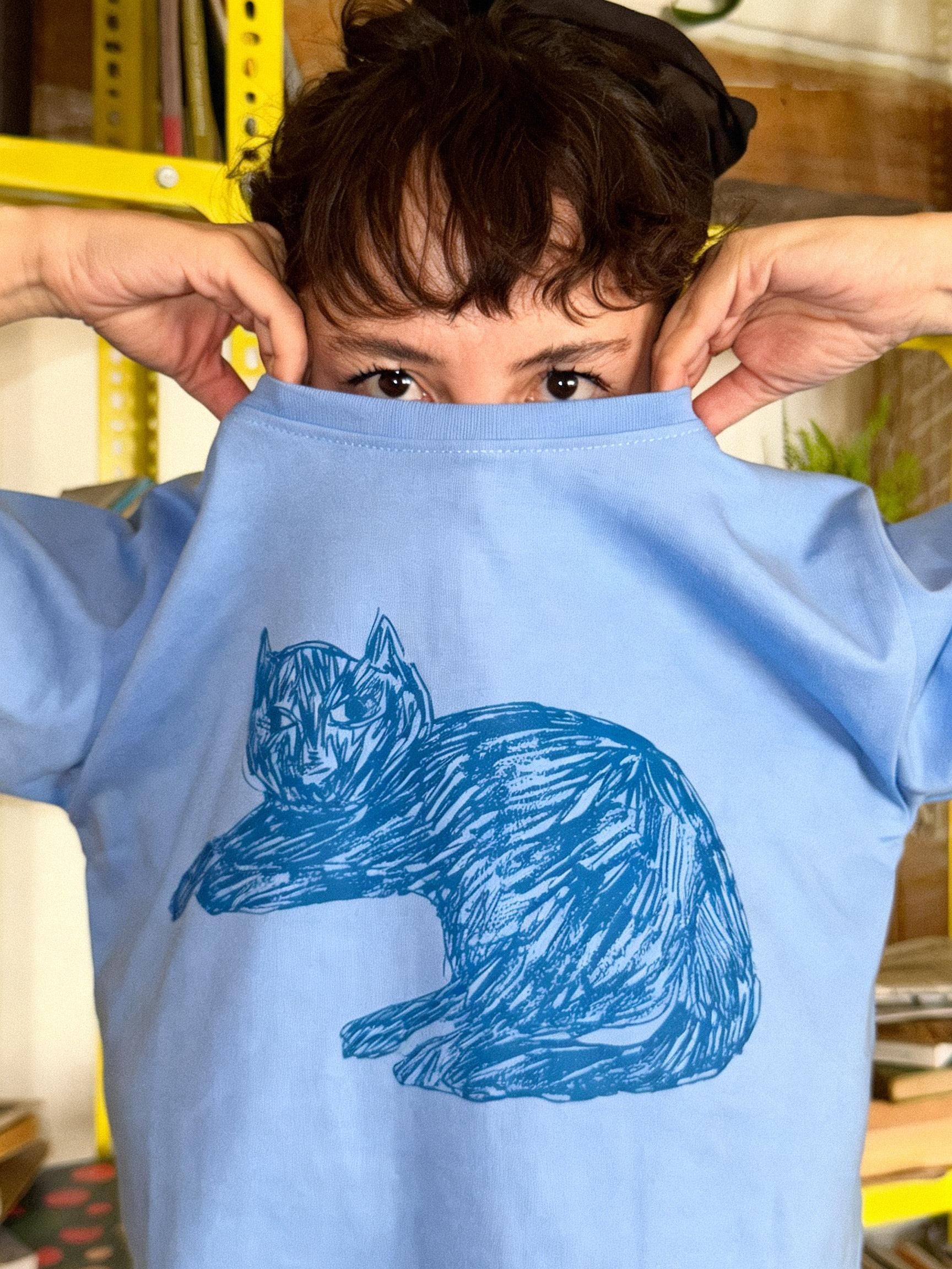 polera gatito de casa