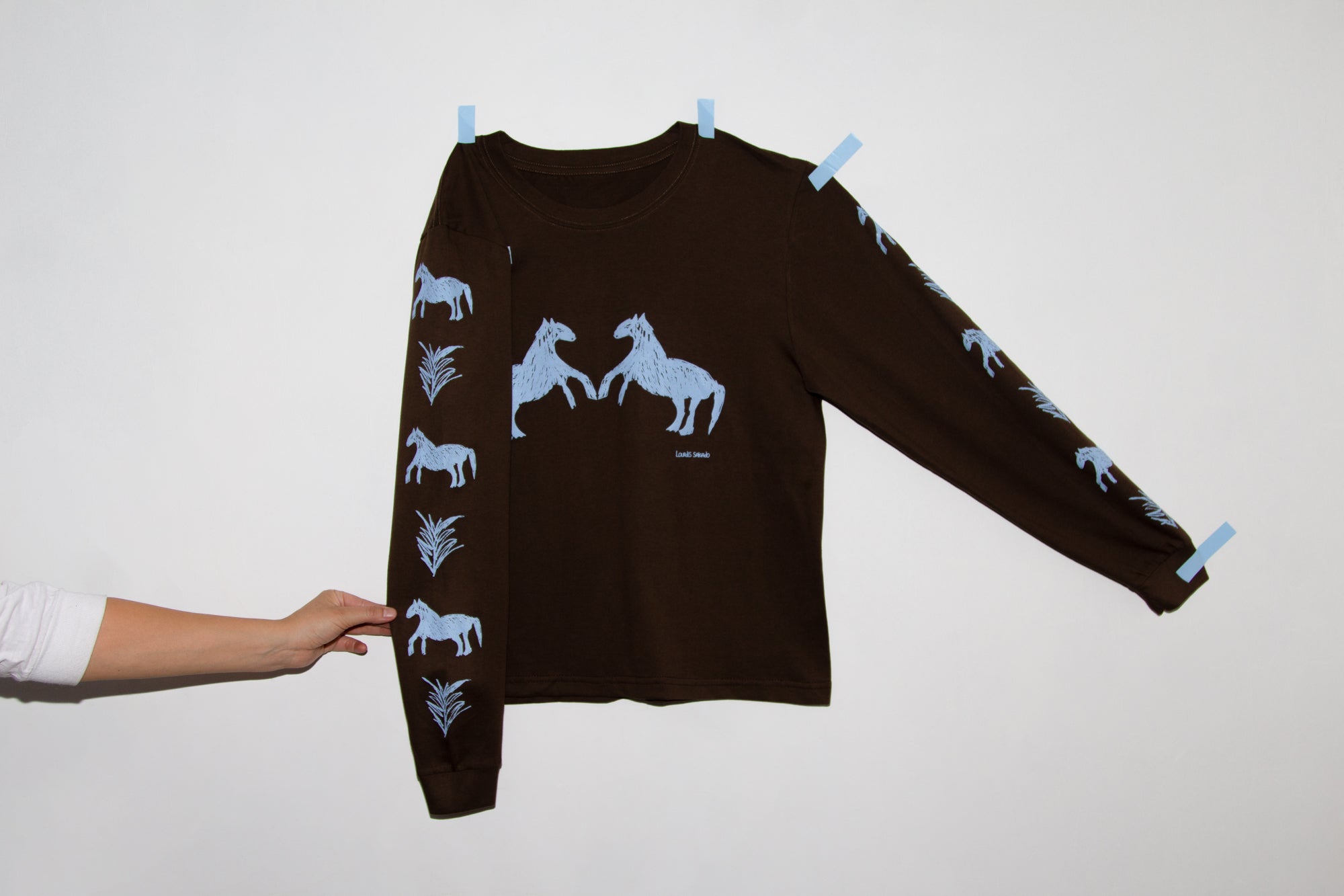 Polera 2 caballos